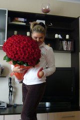 Delivery of products VIP bouquet of 101 red rose (236)
