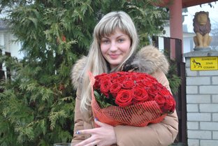 Delivery of products Bouquet of  roses "Sincerity bouquet" (425)