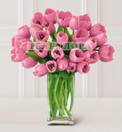 Bouquet of flowers "My greatest love", 45 tulips
